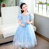 Foreign Trade Elsa Princess Dress Summer Frozen Birthday Elsa Elsa Women's Dress Elsa Elsa SB08