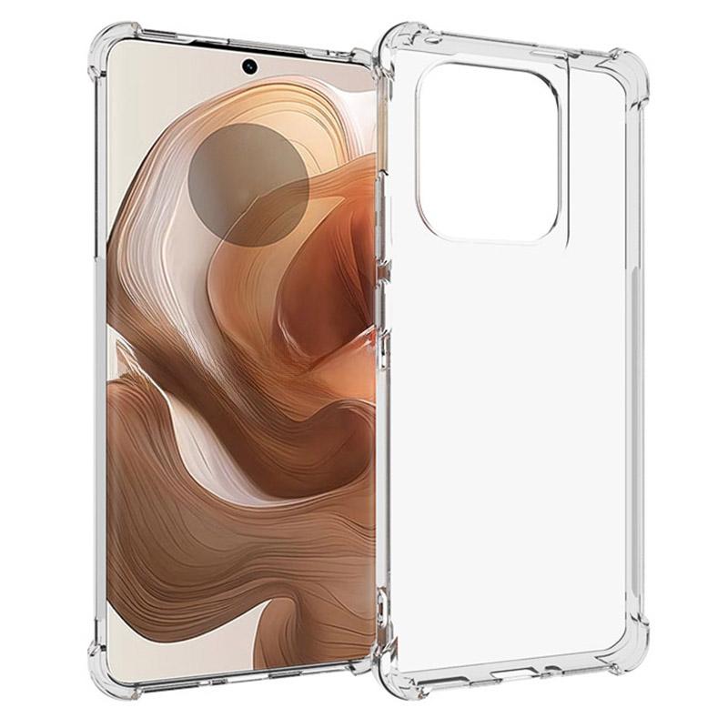 

For Motorola Edge 50 Ultra 5G/Moto X50 Ultra 5G Case Reinforced Four Corner Clear Soft TPU Phone Cover A