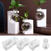 Silicone Hydroponic Plant Flower Mold Resin Mold Flower Insertion Test Tube Plant Vase Gypsum Cube Hydroponic Vase Frame Plaster