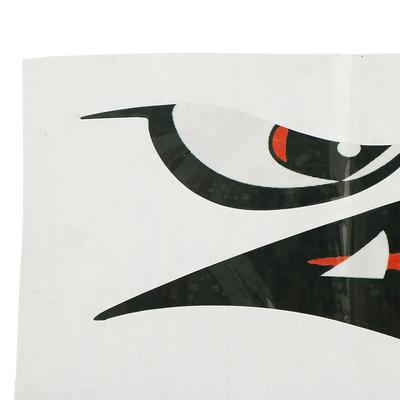 2 Pcs Shark Zähne Vinyl Aufkleber Aufkleber für Schlauchboot Boot Kajak Kanu