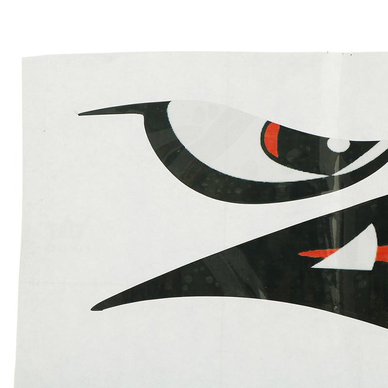 2 Pcs Shark Teeth Vinyl Decal Stickers For Dinghy Boat Kayak Canoe