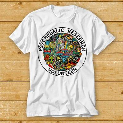 Koszulka Badania Psychedeliczne Wolontariusz Terence Mckenna Magiczny Grzyb Prezent  2272