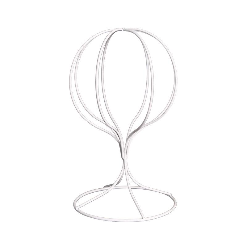 Wrought Iron Hat Rack Stand for Caps - Ideal for Accessory Shops and Clothing Stores