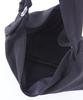 Big One Shoulder Bag Hammock Bag Poly BK [Legat Largo] Linen-like LG-F3114 Women's