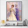Disney Cartoon Diamond Painting Anna Elsa Autumn Scenes 5D DIY Art Cross Stitch Kit Mosaic Embroidery Home Decor Gift