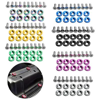 10 STK Skuter Festeskruer Håndtaksskrue Skiver Bil Dekorative Skruer for Dualtron 1 2 3 Thunder Eagel Ultra Zero 9 Deler