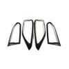 Black Rear Tail Light Lamp Frame Cover Trim For Toyota Corolla Cross