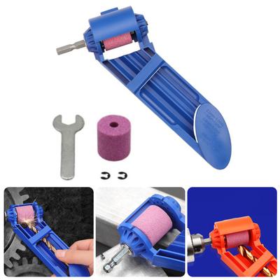 Kit d'affûteur de forets portable comprenant meuleuse, clé et pierre à meuler pour les passionnés de bricolage et les artisans