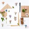 500Pcs/Roll Ins Flowers & Reading Kids Rewards Stickers - DIY Scrapbooks Album Decor Sealing Label Decals