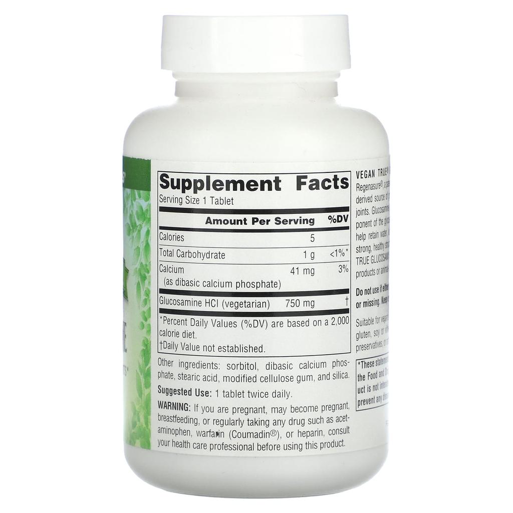 Vegan True, Glucosamine, 60 Tablets