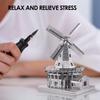 Piececool 3D Puzzle, Metallic Dutch Windmill, Metallic Nano Puzzle, Assembly Required, No Glue Required, 3-Star Difficulty, Intermediate Level,