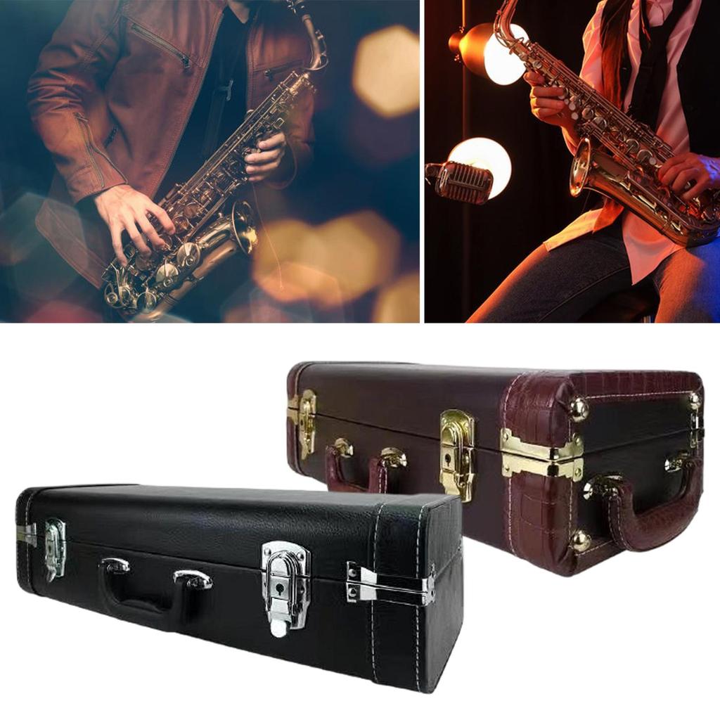 Saxophone Case Shockproof,with Handle Accessories Padded,Luggage Hard Briefcase Portable Alto Sax Gig Bag Carrying Saxophone Bag