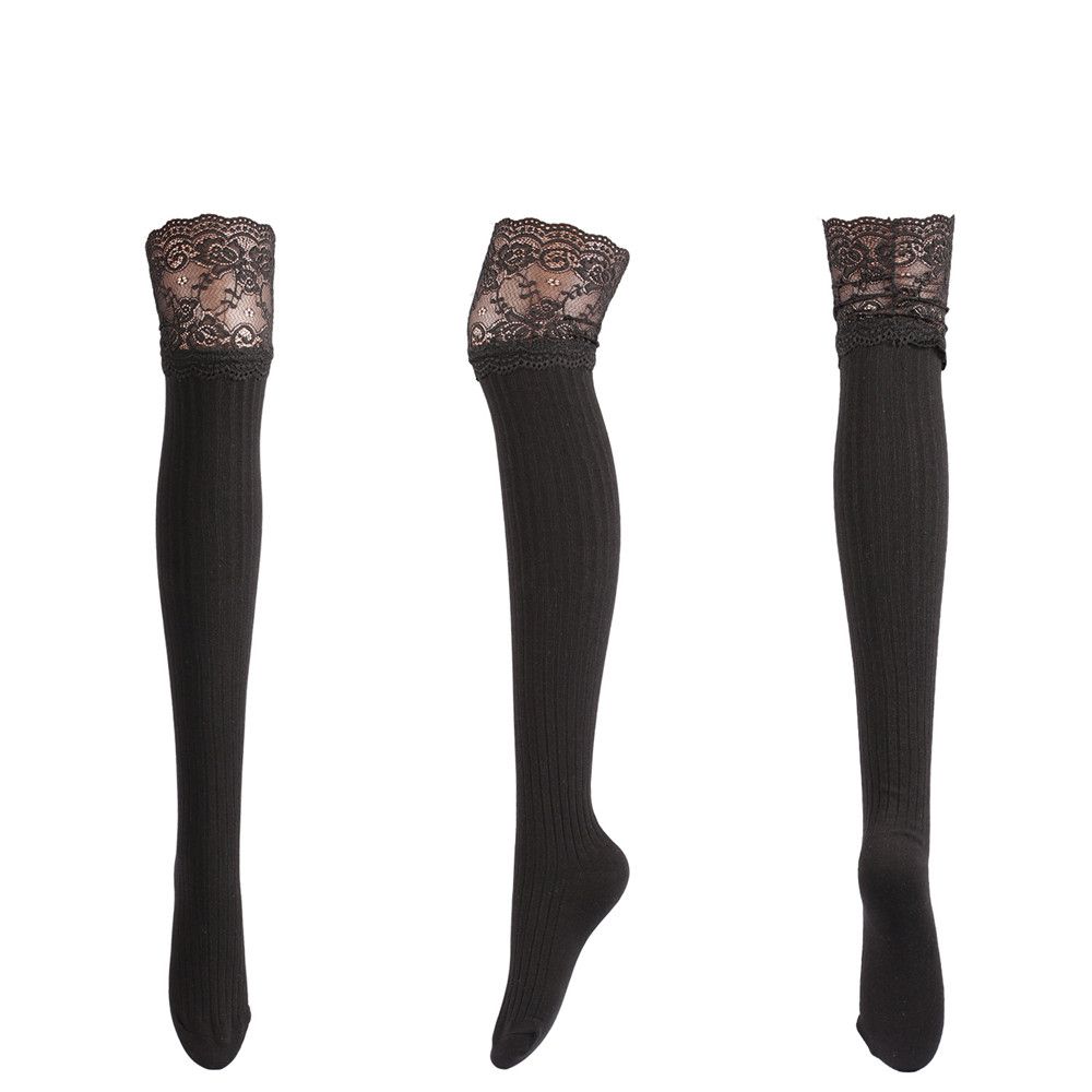 Xmas Winter Warm Spring Autumn Sexy Over the Knee Socks Long Knit Stockings