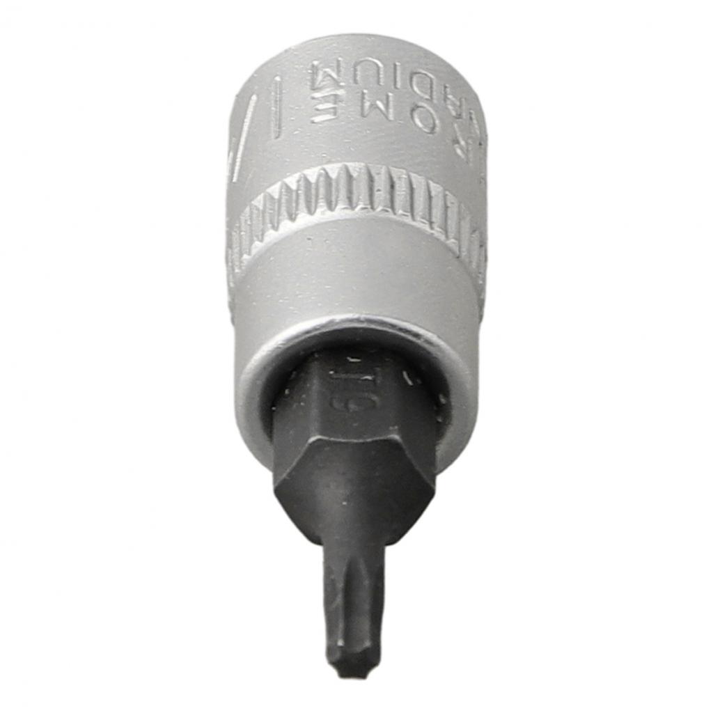 שקע ביט טורקס T8-T40 שקעי ביט טורקס 1/4 אינץ' שוק משושה 1 יחידות