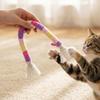 Cats Chew Rope Toy With Gall , Teeth Cleaning & Self-Entertainment Cats Teaser, Soft Cotton Rope Interactive Cats Toy For Indoor Cats
