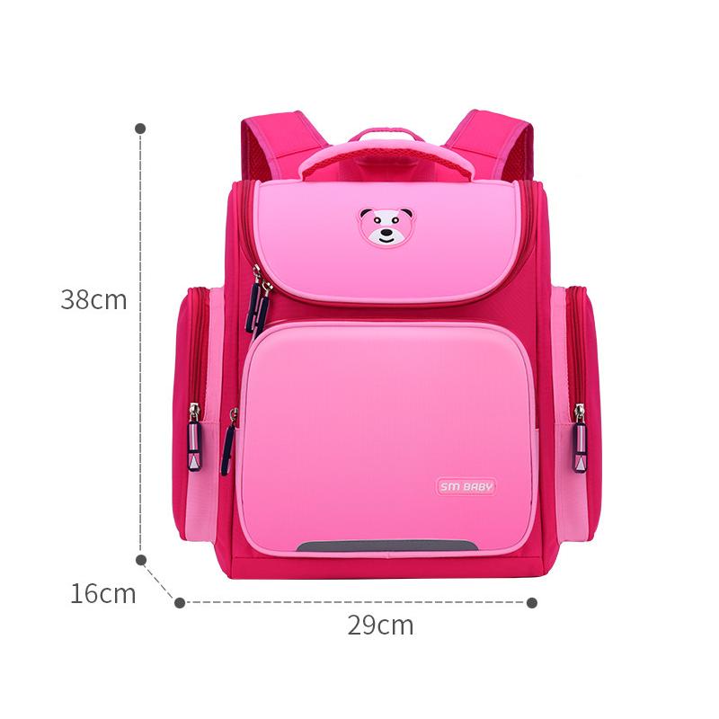 Wasserdichte Cartoon-Schultaschen für Mädchen und Jungen Kinder-Reiserucksäcke Grundschulrucksäcke Orthopädische Schultaschen