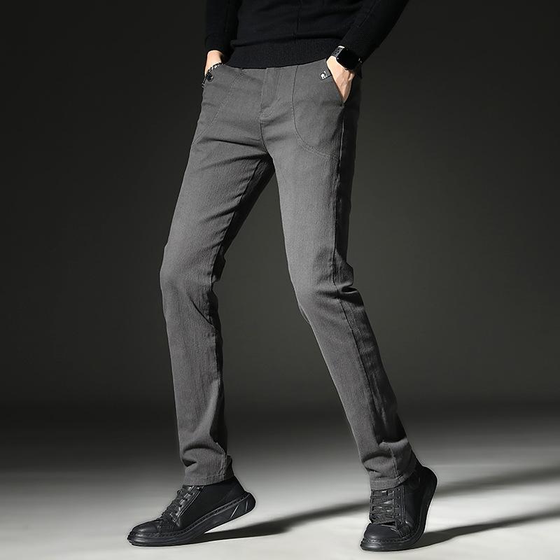 Casual Pants, Men's Cotton Pants, Seasonal Korean Classic Casual Pants, Business Casual Pants, Men's