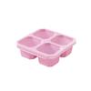 Wheat Straw Airtight Snack Box, Four Compartments for Nuts, Candy, Pastry, and Fresh Food Storage