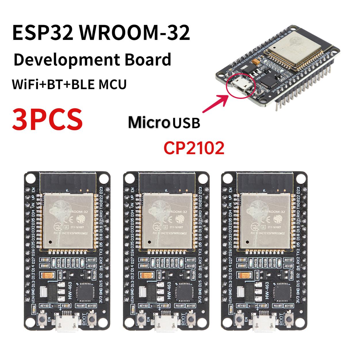

Плата розробки ESP32 -32 ТИП-C CH340C/ USB CP2102 WiFi+Bluetooth Наднизьке енергоспоживання Двоядерний Бездротовий Модуль