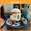 Cartoon Style Miniature Rice Cooker Plush Keychain Pendant For Childrens Room Decor