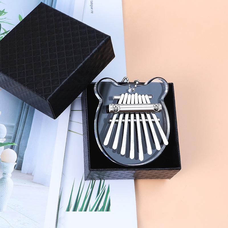 8 Tonlu Mini Başparmak Piyanosu - Hassas Ayarlı Kalimba Enstrümanı