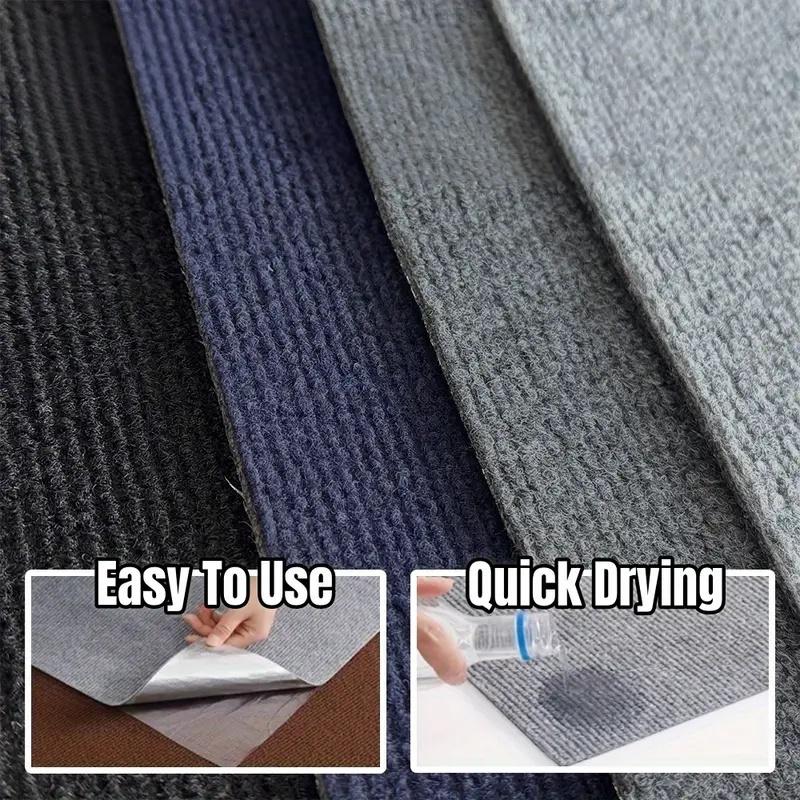 10pcs 30x30cm Self Adhesive Carpet Floor Tiles Sticker Square Rugs Peel and Stick Mat Flooring Room Bedroom HomeDecor