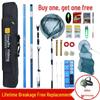 Complete Beginner Fishing Rod Kit with Super Hard Rod and Tackle Supplies