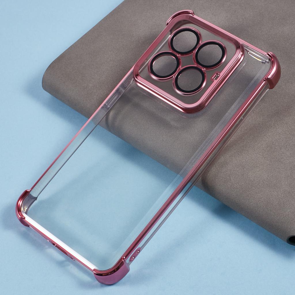 For Xiaomi 14 Pro Case Reinforced Corners TPU Clear Back Cover