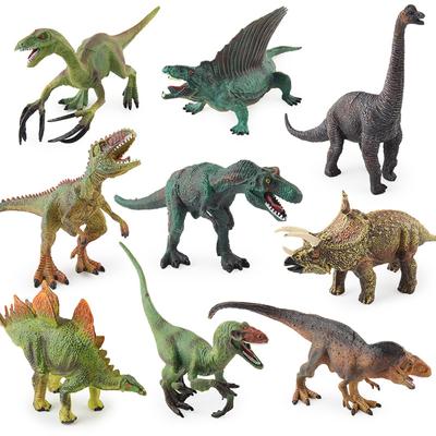 Xd-4 Simulation Animal Model Dinosaur Toy Velociraptor Heterodon Hollow Ornament Cake Decoration
