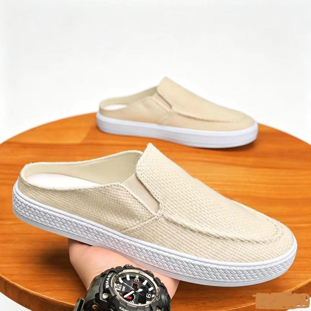 Men's Summer Mesh Slip-On Backless Beach Slippers