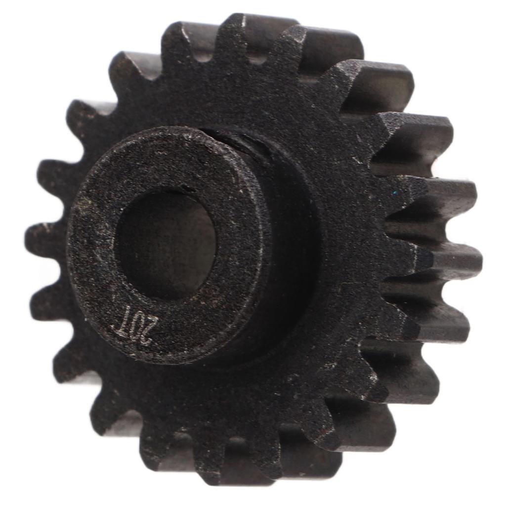 20T 22mm Średnica Zębatka Silnika RC Stal Ochrona przed Rdzą Czarna Zębatka Atakująca Silnika RC do Ulepszenia