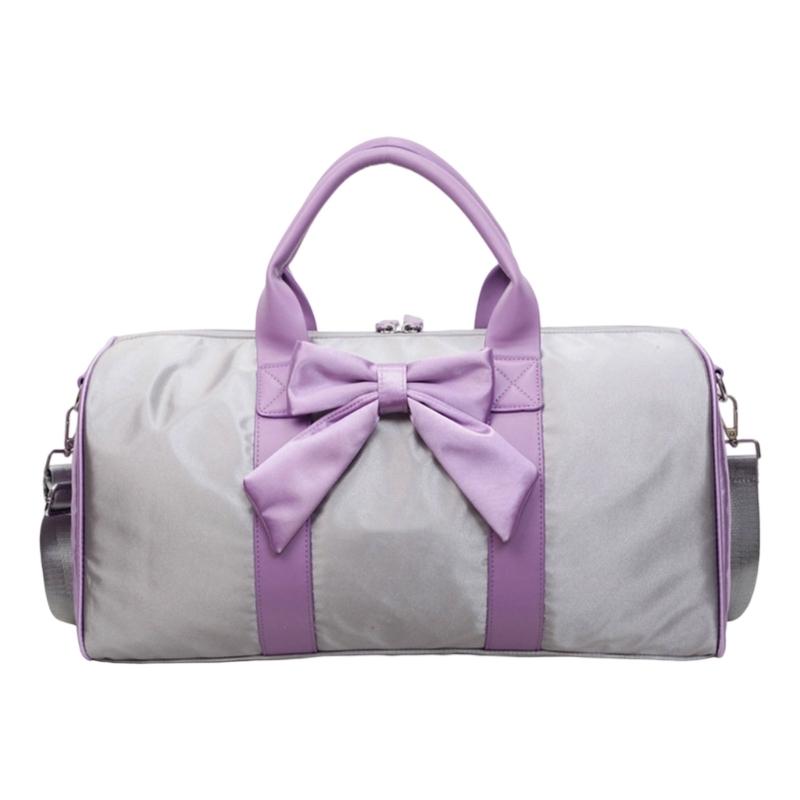 

Travel Duffle Bag Weekender Overnight Bag Workout Gym Toted Bags for Women Girls Shoulder Bag Gifts Water Resistant фіолетовий