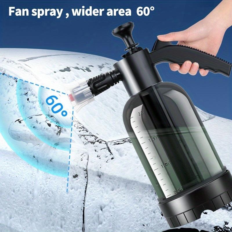 1 pz Spruzzatore Portatile per Autolavaggio 2L Flacone Spray Multiuso per Dettagli Auto Casa Giardino