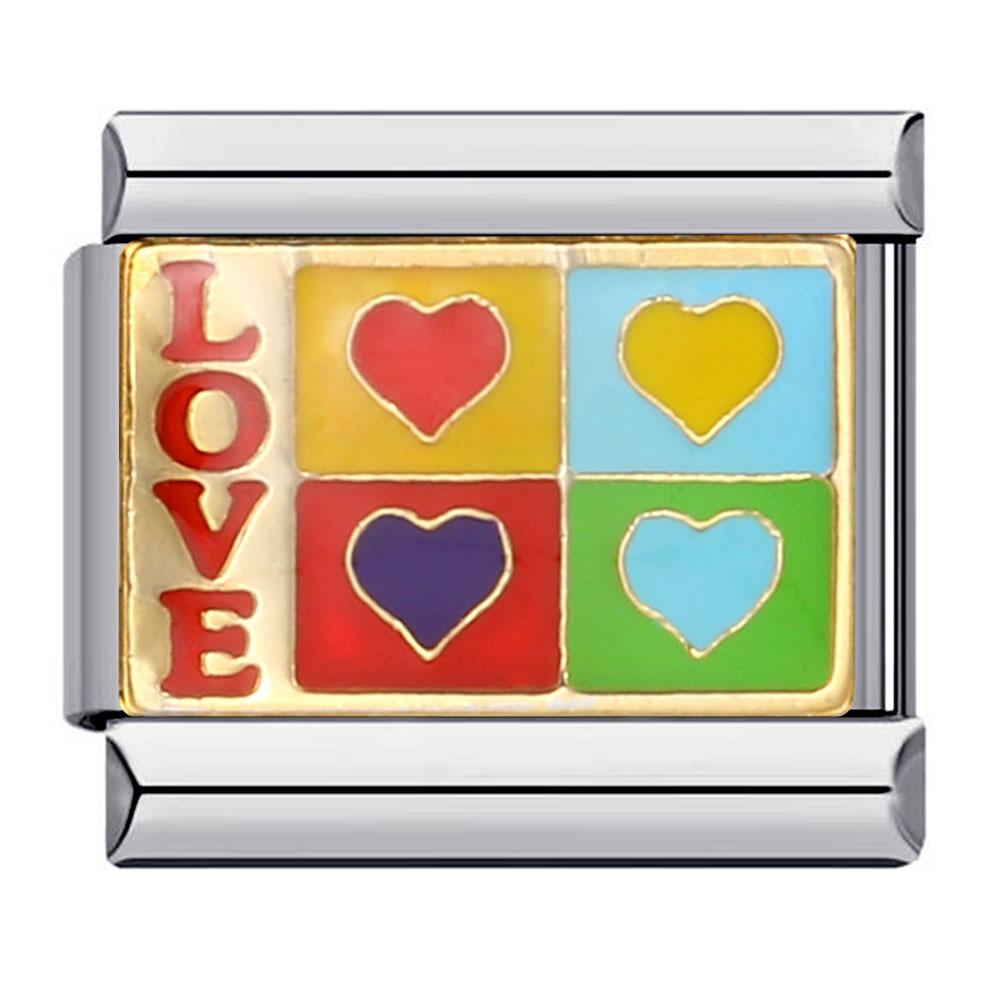 

Модные разноцветные глазурованные доллары, игральные кости, покер, снукер, подвески, итальянские звенья, браслеты 9 мм, браслет из нержавеющей стали, изготовление ювелирных изделий своими руками