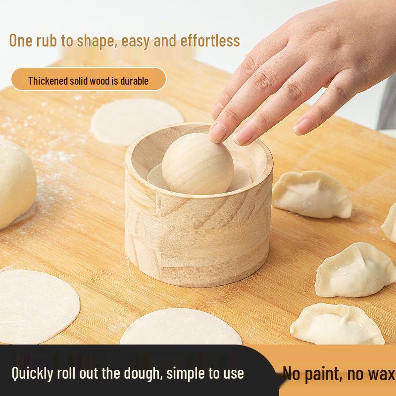 Zhaoran Okrągła Praska do Pierogów i Foremka