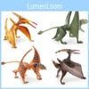 Realistic Pvc Jurassic Dinosaur Model For Kids Featuring Toothless Pterodactyl Display