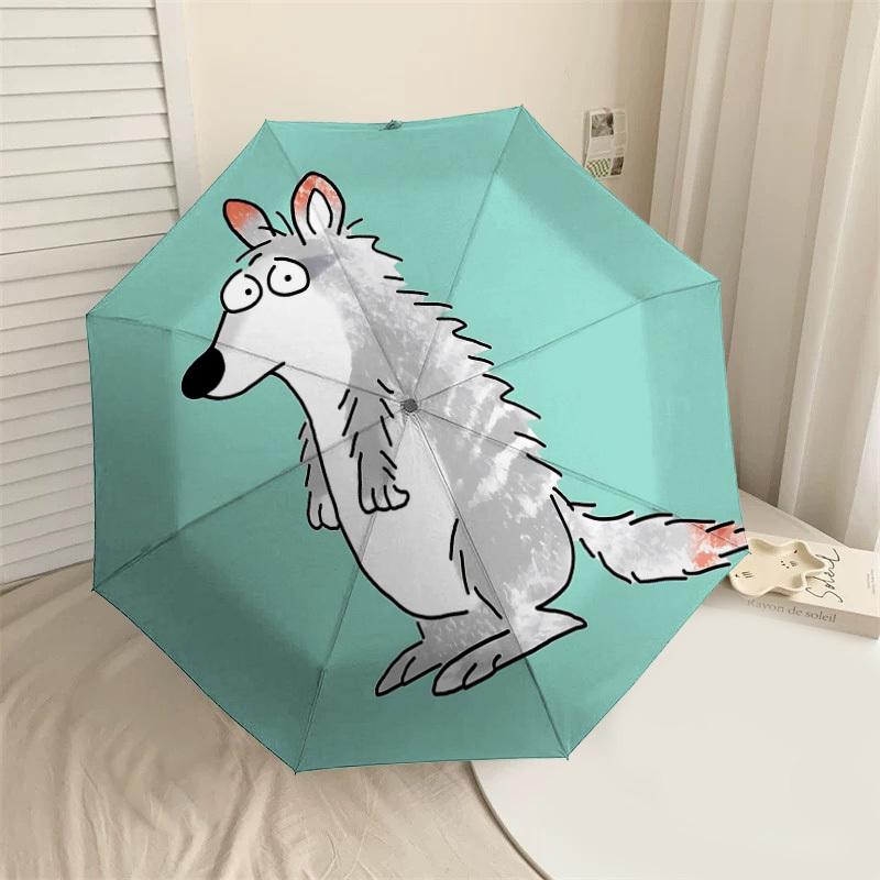 

1PC porcupineUmbrella-8-Rib Reinforced, Automatic Open, Lightweight & Durable, Cute Fashion Accessory for Outdoor-P185