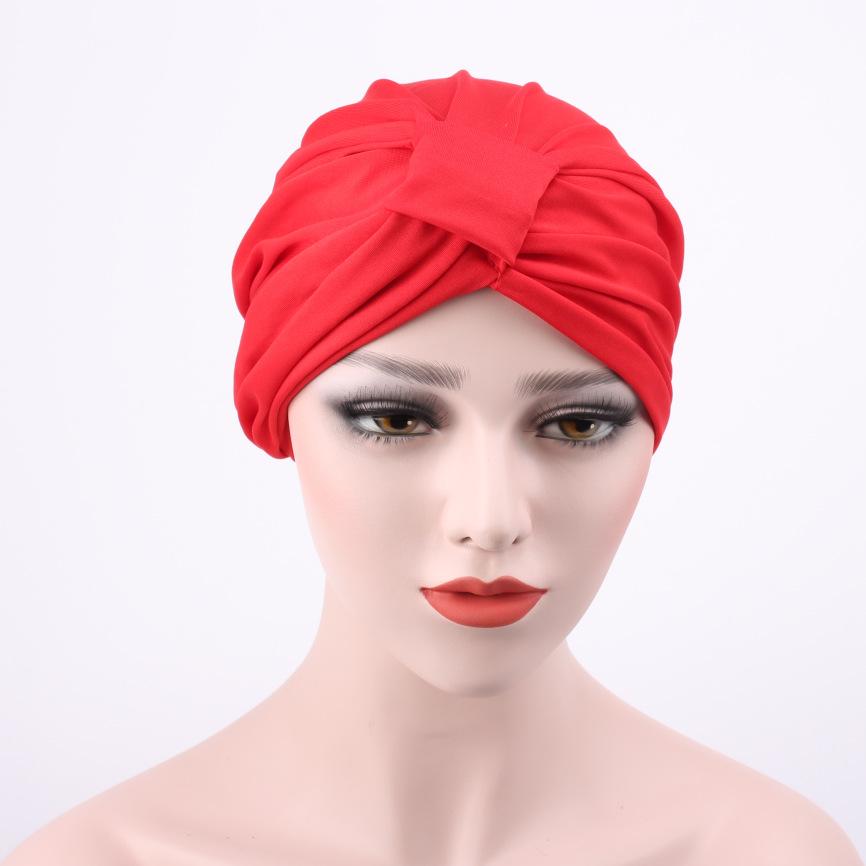 Unisex Solid Color Headscarf: Ear Protection & Yoga Pullover Hat