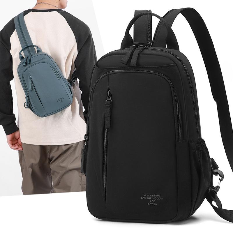 Shoulder Bag Chest Bag Men's Bag Business Crossbody Bag Multifunctional Backpack