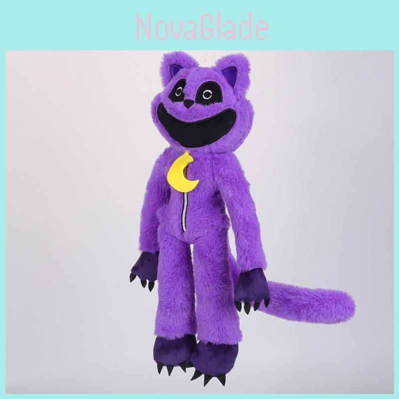 Adorable Poppy Playtime Plush Purple Monster Smiling Critter Toy For Cuddling Delight