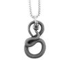 European and American Jewelry Stainless Steel Men's Necklace Retro Trendy Animal Cobra Pendant Personalized Python Item Pendant Batch