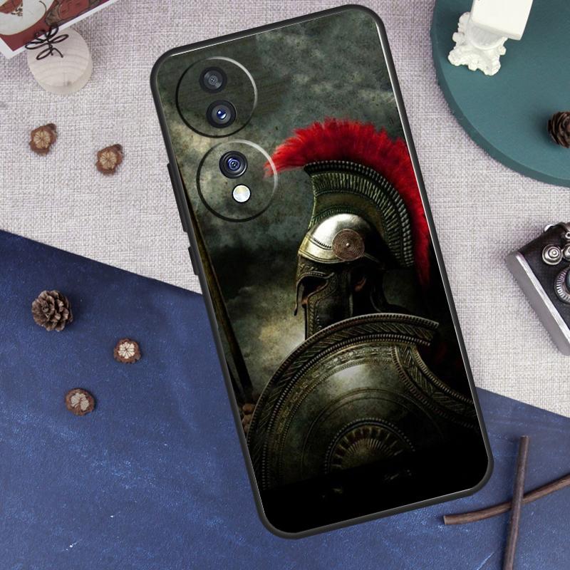 

Spartan Warrior Soldier Case For Huawei Honor Magic 5 Pro X8 X9a 50 70 P Smart 2019 Nova 9 P20 P30 P40 Lite Cover Huawei P50 Pro