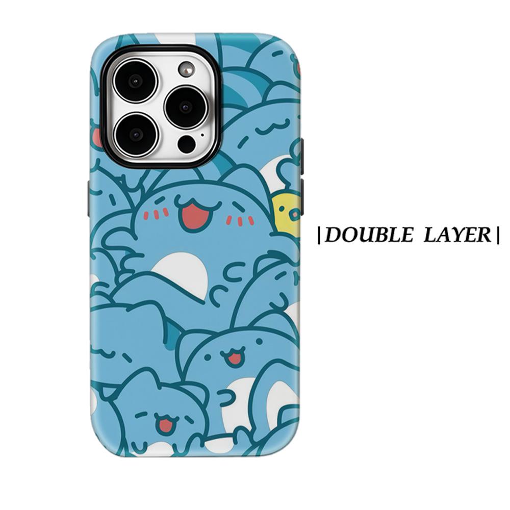 

Blue BlobFor Magnetic Phone Case for IPhone 17 16 15 14 13 Pro Max Plus Single Double-layer Tough Case IPHONE13