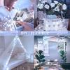 USB 30M 8 Function Copper String Lights LED Fairy Lights Living Room Bedroom Holiday Decoration Lights
