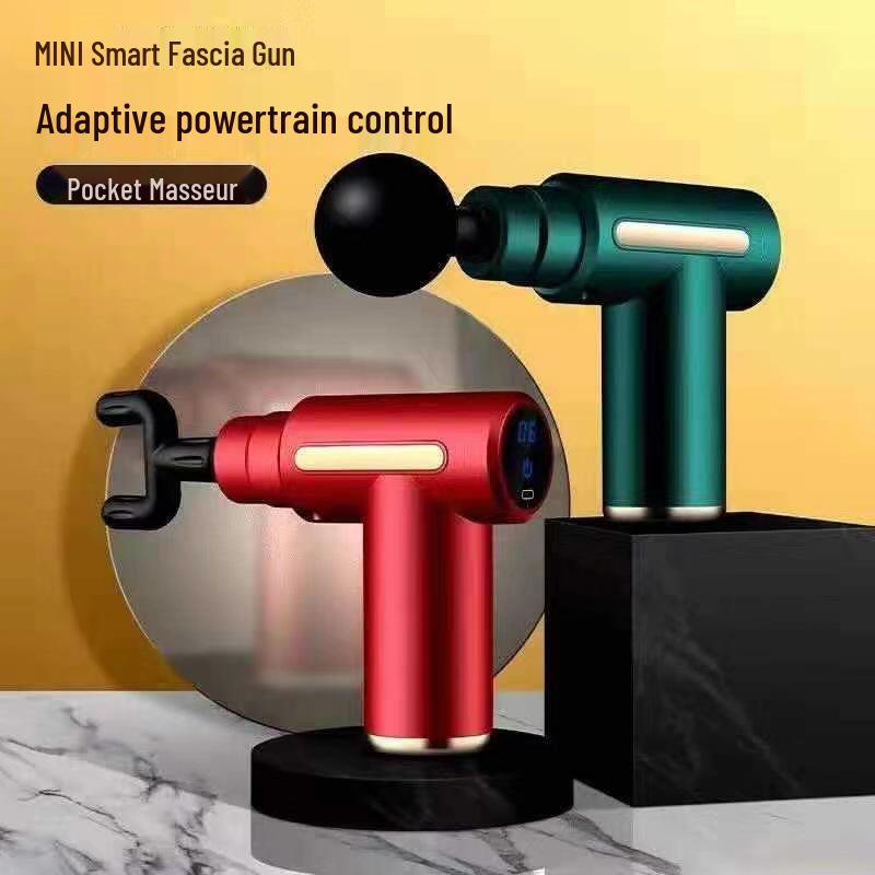 Smart Mini Percussion Fascia Massager - Portable Electric Muscle Relaxation Gun for Full Body.