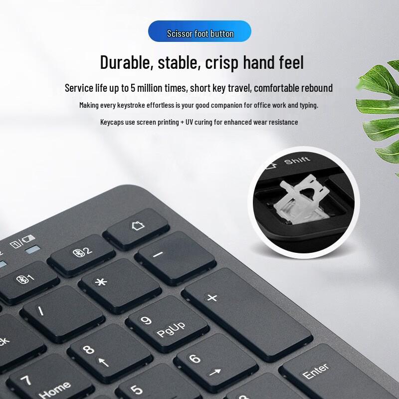 OIMG Wireless Bluetooth Dual-Mode Keyboard and Mouse Combo