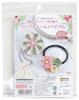 Takagi Fiber Panami Craft Cotton Fabric Tsumami Zaiku for Everyday Baby Pink Bag Charm and Hair Tie Kit Use, (LH-436)