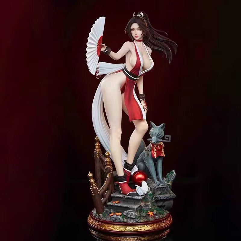 

48cm Shiranui Mai 1/4 Girls Toys Japanese Anime Figures Pvc Action Figure Toy Game Model Doll 48CM коричневый
