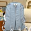 Schoolbag New Schoolbag Women's High Value Star Embroidery Korean Ins College Style Junior High School Students Multi-compartment Backpack