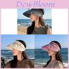 Summer Outdoor Wide Brim Sun Hat With Breathable Polyester For Womens Fashion And Sun Protection